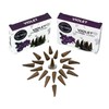 Violet Incense Cones - Total 20 Cone Incense - Dual