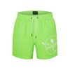 CHIEMSEE Swim Shorts with Label Symbol and Pockets, Shock Orange