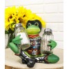 Cowboy Toad Frog With Hat Boots And Southwest Serape Salt