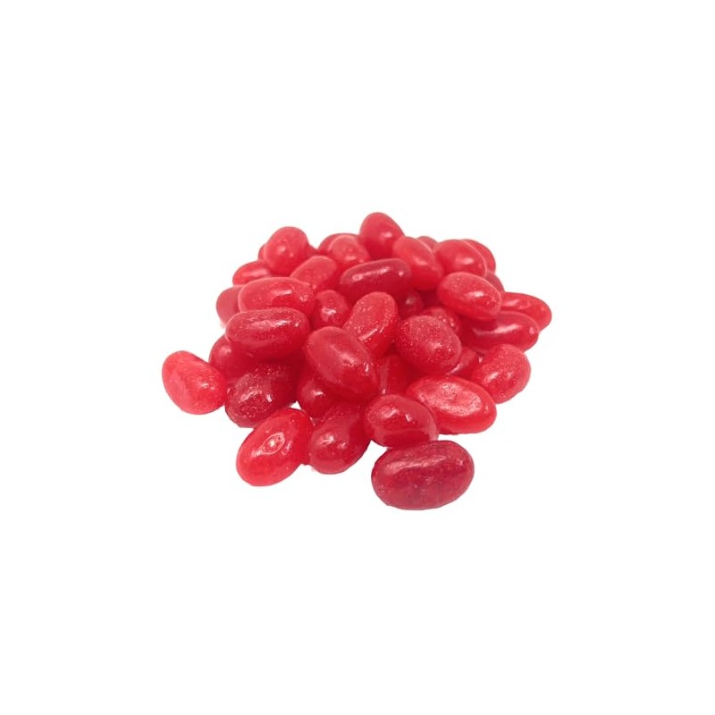 YANKEETRADERS Cinnamon Jelly Beans, Jumbo Size, 2 Pound Bulk Bag