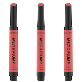 Catrice Melt & Plump Juicy Lip Plumper, No. 020, Nude, Moisturising, Volumizing, Vegan, No Preservatives, No Parabens, No Microplastic Particles, Pack of 3 (3 x 1.8 g)