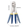 TooTaci Wire Rope Cable Crimping Tool Wire Rope Swager Crimper