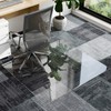GLSLAND Irregular Tempered Glass Floor Mat - 36" x 48"