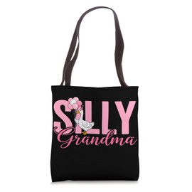 Silly Grandma Goose Birthday Crew Family Matching Tote Bag