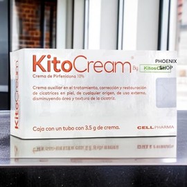 Kito-Cream Crema para Cicatrices 10% Uso Externo | Apoyo en la Apariencia de Cicatrices y Marcas en la Piel | Cuidado Dermatológico | Textura Ligera |
