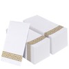 Vplus 200 PACK Guest Towels Disposable Bathroom, Decorative Bathroom Napkins,