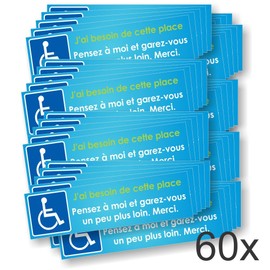 Sticker Space Reserved Does – I Need This Place You Think of Me – Lot de 60