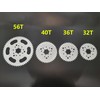 High Performance Multi-Functional 36 Teeth Chain Driving Sprocket with 3/6/9