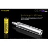 NITECORE GEM10UV Gem Identification Flashlight with Ultraviolet LED, Black