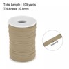 sourcing map Flat Elastic Cord for Sewing 1/8 inch 3mm