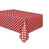 Ruby Red Dots Tablecover 54x108