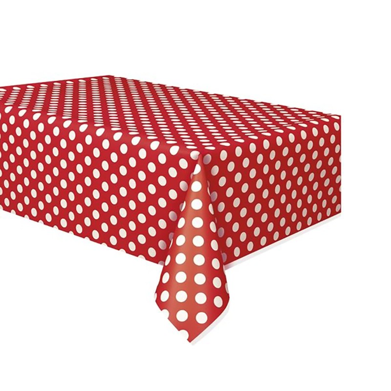 Ruby Red Dots Tablecover 54x108
