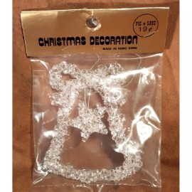 Pic N Save Vintage Pic N Save Bow Bell and Star Christmas Tree Ornaments 1970s Deadstock Ne