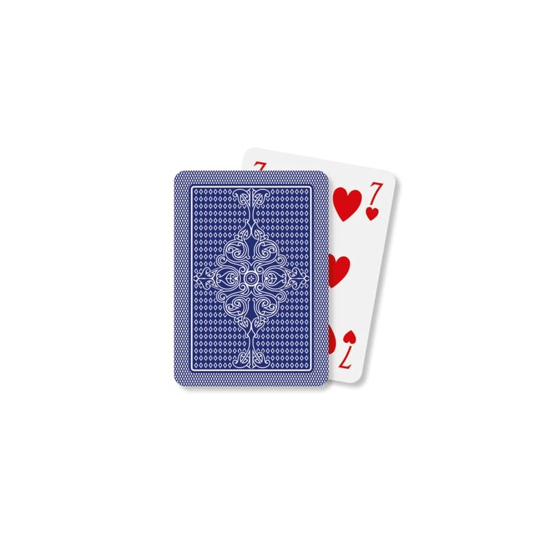 dal Negro Carte Mazzo da 55 Poker, Colore Blu, 024131