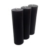 COLLUMINO Long Burn Pillar Candles Solid Colour Size 15 x