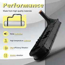 5R110W Automotive Trans Transmission Filter Kits Oil Pan Gasket Compatible with Ford E-350 E-450 F-250 F250 F-350 F350 F-450 F450 F-550 F550 Super Duty F53 F-53 F59 F-59# 8C3Z7A098D