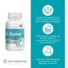 Enzimas Digestivas Health Addiction con Lactasa y Papaína, 60 Cápsulas