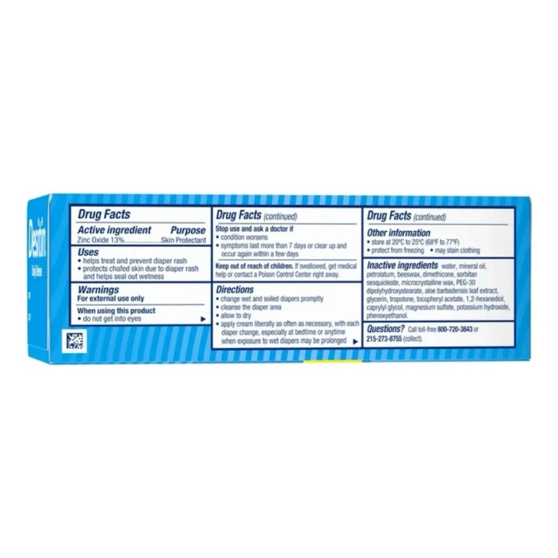 Desitin Azul Crema Para Bebes Para Las Rozaduras 2 Oz.