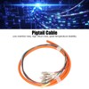 Fiber Pigtail 12 Strand Multimode Stable Fiber Pigtail Cable for