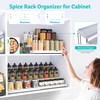 YAN & HIN Pack of 2 Expandable Spice Rack -