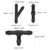 X AUTOHAUX Windshield Washer Hose Connector Tube Pipe Fitting Splitter