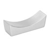 4Pcs Stainless Steel Chopstick Rest Boat Shape Chopstick Spoon Knife