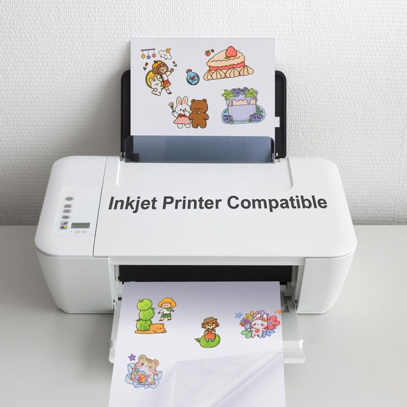 Feifeiya Washi Paper Sticker Paper White Printable Multipurpose Copy Paper