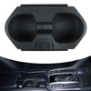 munirater Black Console Cup Holder Insert Center Drink Bottle Holder