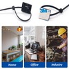 50 Set Cable Zip Tie Self Adhesive Mounts Kit with