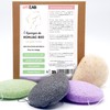 Konjac Organic Exfoliating Sponge by Breaking Nut Shells for the