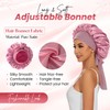 ZARA'S CHOICE Silk Bonnet | Satin Hair Bonnet with Adjustable