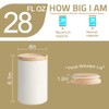 Sweejar Kitchen Canisters Ceramic Food Storage Jar, Stackable Containers with