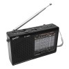 Supersonic Bluetooth AM/FM/SW 9 Band Radio W/ Flashlight USB/TF MP3
