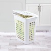 Sterilite 4-Pack LiftTop, Laundry Hamper for Clothes, Tall and Rectangular