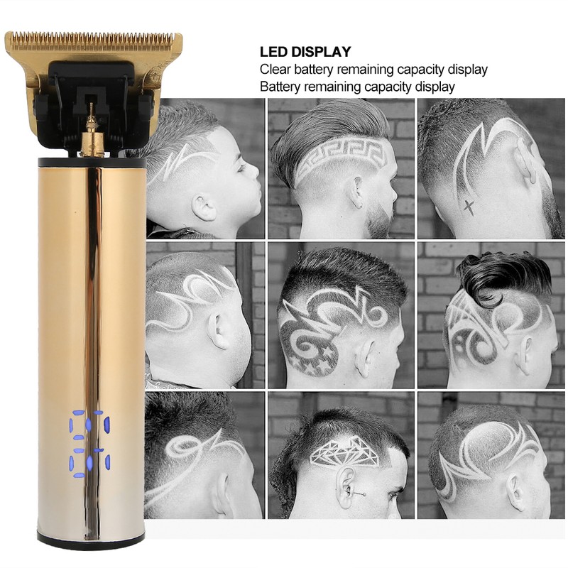 Rechargeable Electric Hair Clipper Portable Hair Trimmer Cutting Machine Styling