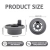 8 Pcs Dishwasher Basket Wheels Lower Basket Wheel Replacement 165314
