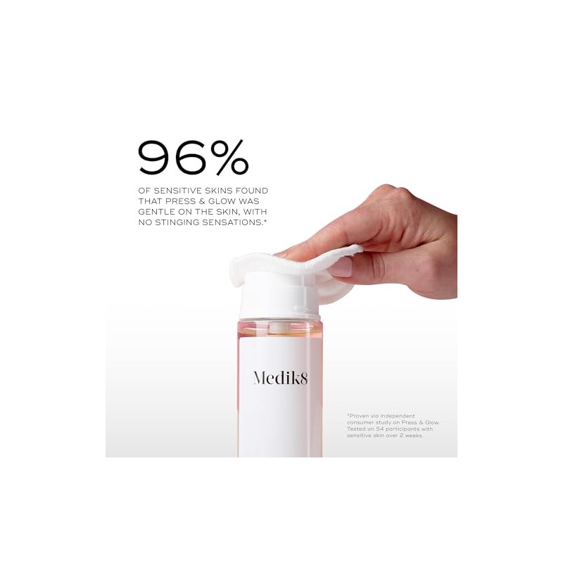 Medik8 Press & Glow Daily Exfoliating Pha Tonic Con Activador