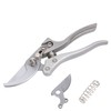 Secateurs, LINZI Bypass Pruning Shears 210mm with Extra Blade and