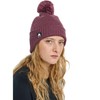Burton Fleece-Lined Earflap Beanie (US, Alpha, One Size, Almandine)