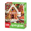 Springbok's Gingerbread House 500 Piece Jigsaw Puzzle Showcases a Tasty