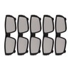 5 Pcs Solar Eclipse Glasses Safe Shades for Direct Sun