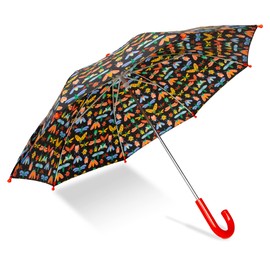 ShedRain Kids Umbrella - Pinch-Proof, Easy Grip Handle - Compact Travel Umbrella with Large 33" Arc
