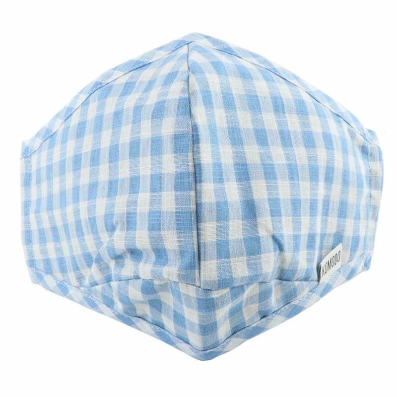 Komodo Face Mask Reusable Cloth Face Mask - Light Blue