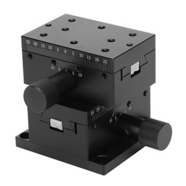 XY Axis Dovetail Manual Trimming Platform High Accuracy Lifting Sliding Stage H2BA-60