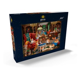 MyPuzzle Corgi Chaos in the Library - Premium 1000 Piece Puzzle - MyPuzzle Special Collection by Puzzle Galaxy