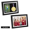 QWORK Medal Display Shadow Box - 1 Medal Display Case