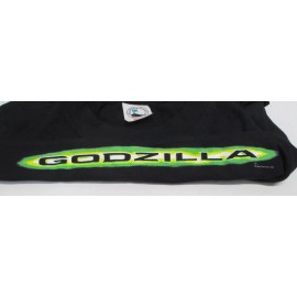 Caribbean Dream UNUSED! 1998 GODZILLA Movie T-SHIRT Extra-Large 100% COTTON Black CM3514