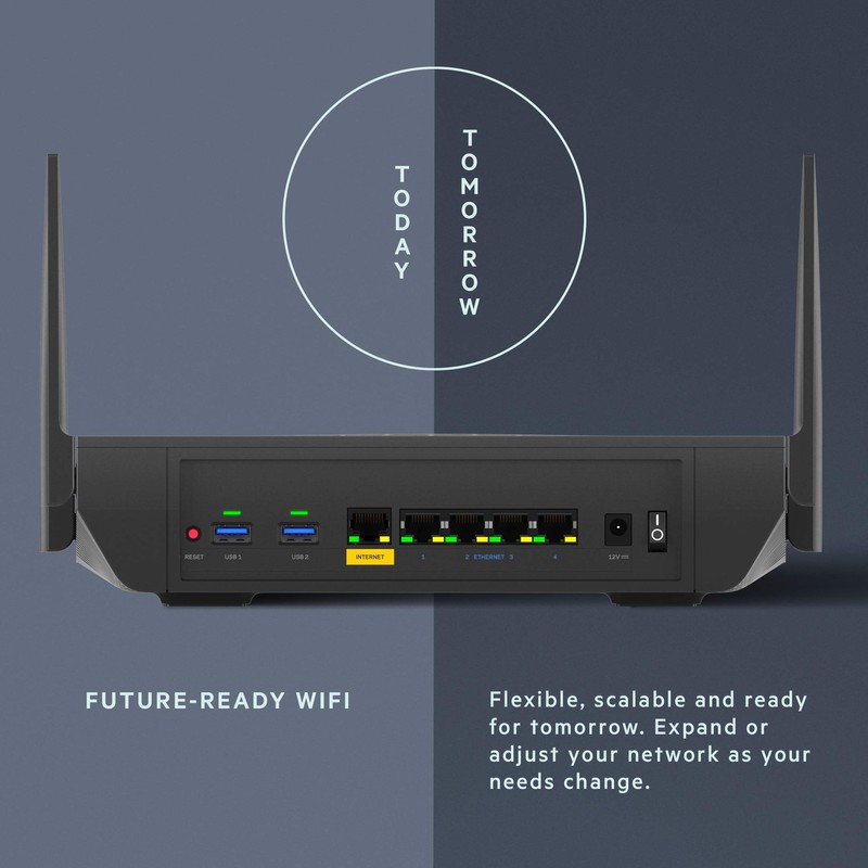 Linksys Mesh Wifi 6 Router, Dual-Band, 3,000 Sq. ft Coverage,