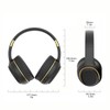 Headphones Wireless | Wireless On-Ear Headset | Foldable Stereo Bass