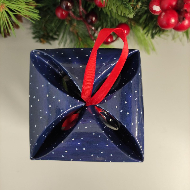 Sheep Christmas Bauble by Thomas Joseph - Ornament Ball Tree